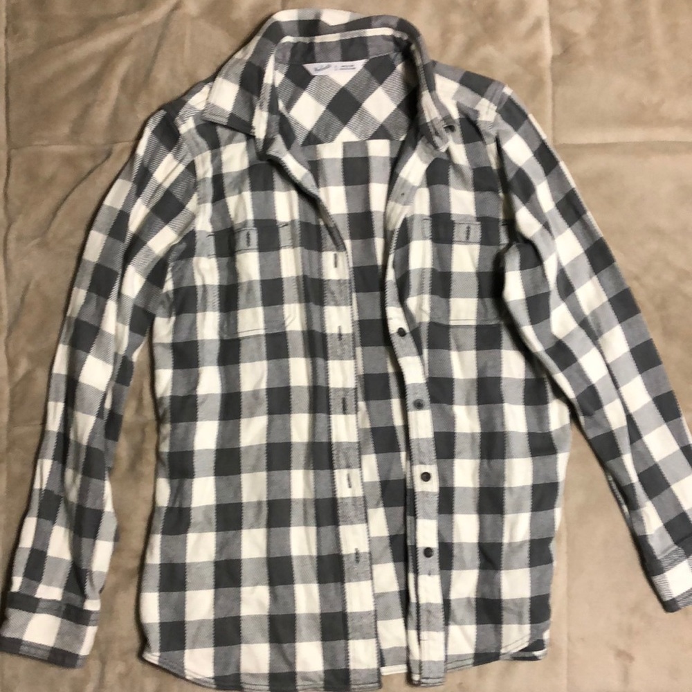 Woolrich button up flannel coat